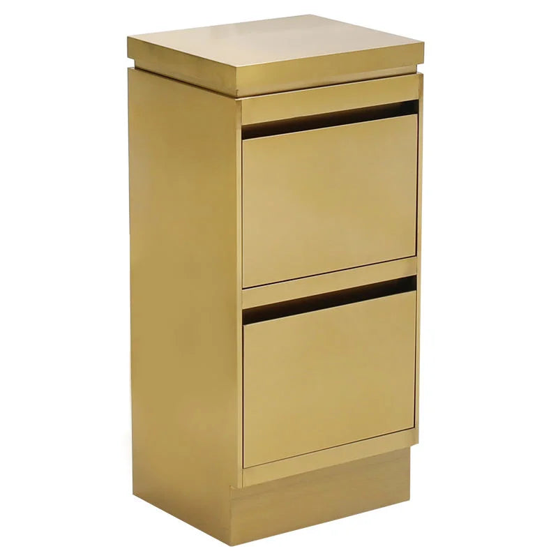 Dual Drawers Barber Styling Cabinet