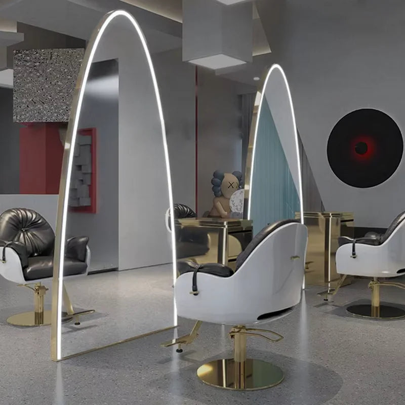 Double Sided LED Arch Hair Beauty Salon Mirror