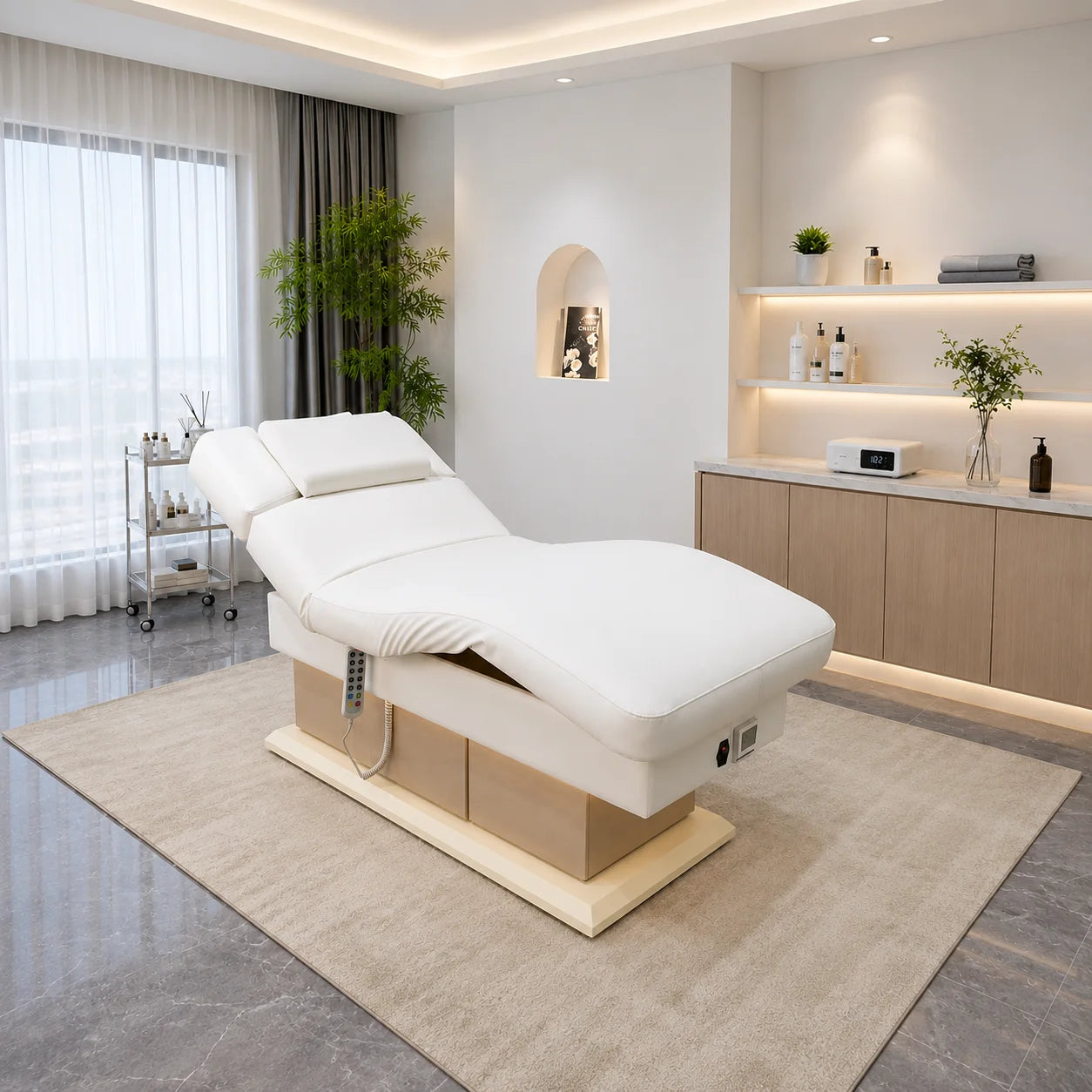 High-End Adjustable Spa Treatment Bed