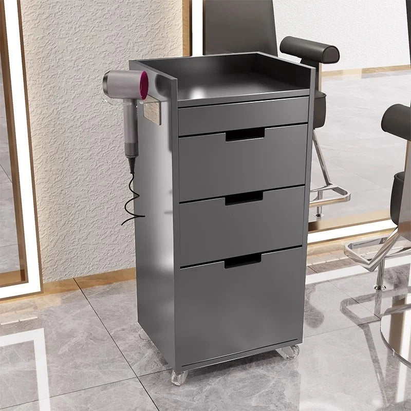 Tailored Salon Styling Unit with 3-Drawer Storage