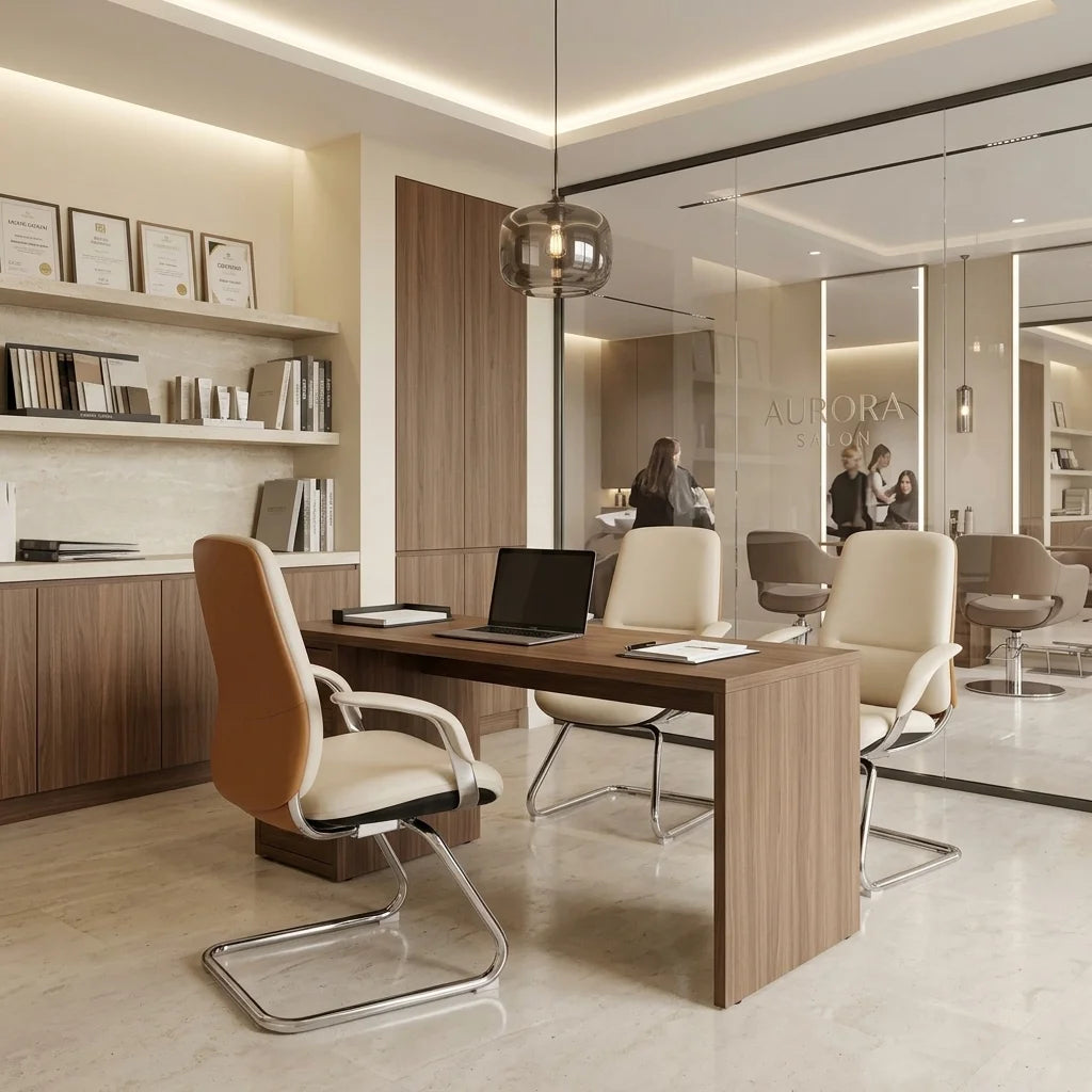 Premium Salon Reception & Waiting Area Chair