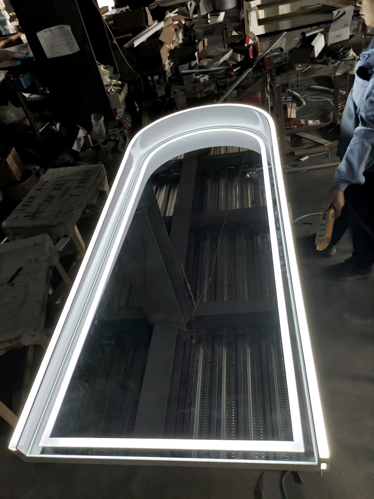 LED Arch Mirror (test-lit)