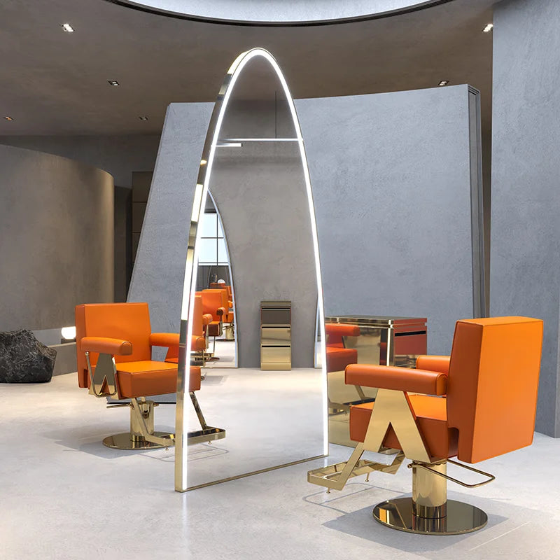 Double Sided LED Arch Hair Beauty Salon Mirror