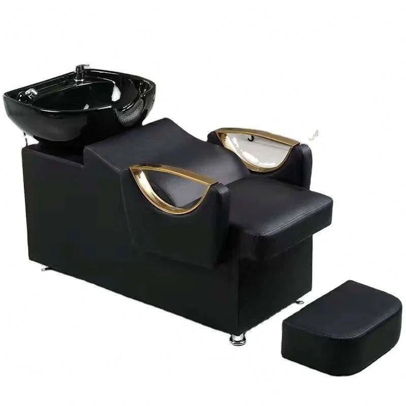 Professional Salon Backwash Unit with Ceramic Basin