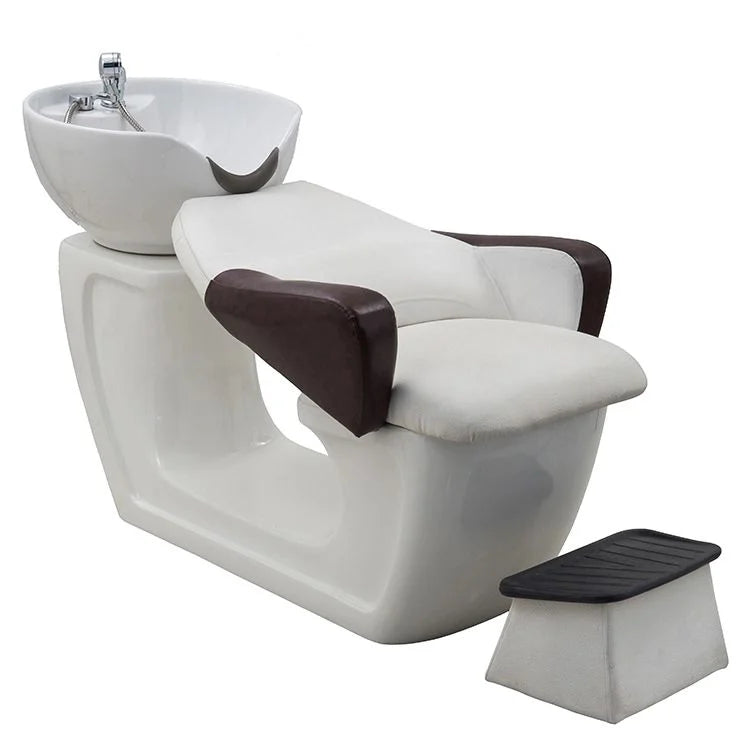 Comfort Backwash Chair with Integrated Basin