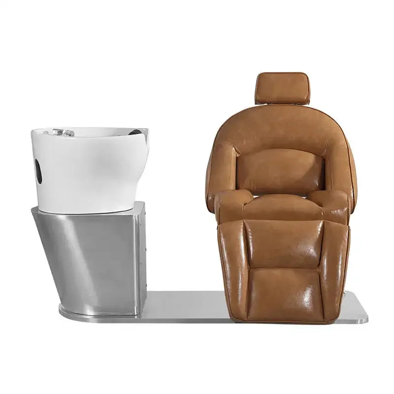 Electric Wash Station with Adjustable Seat & Leg Support
