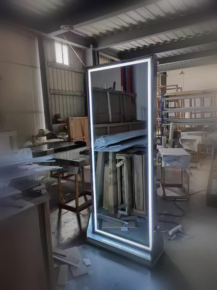 Full-Length LED Mirror (final inspection):