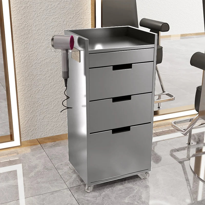 Tailored Salon Styling Unit with 3-Drawer Storage