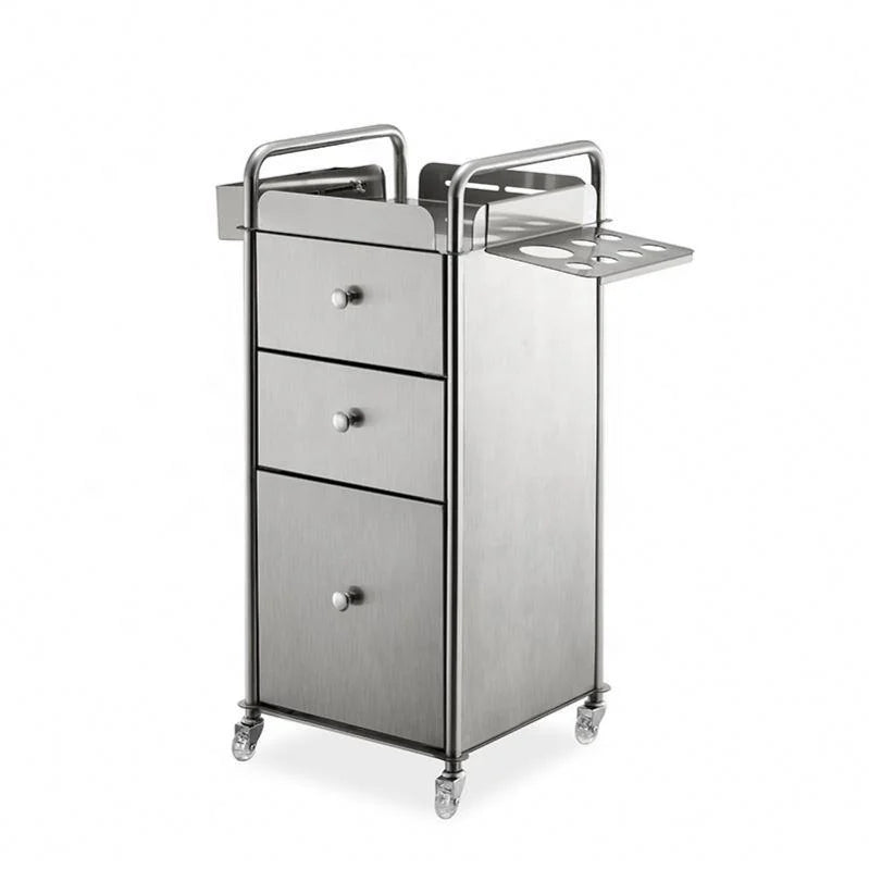 Barber Styling Trolley with Tool Cart