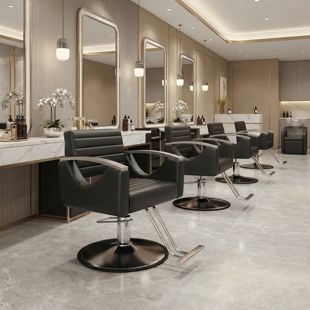 Contemporary Black Styling Chair for Salons