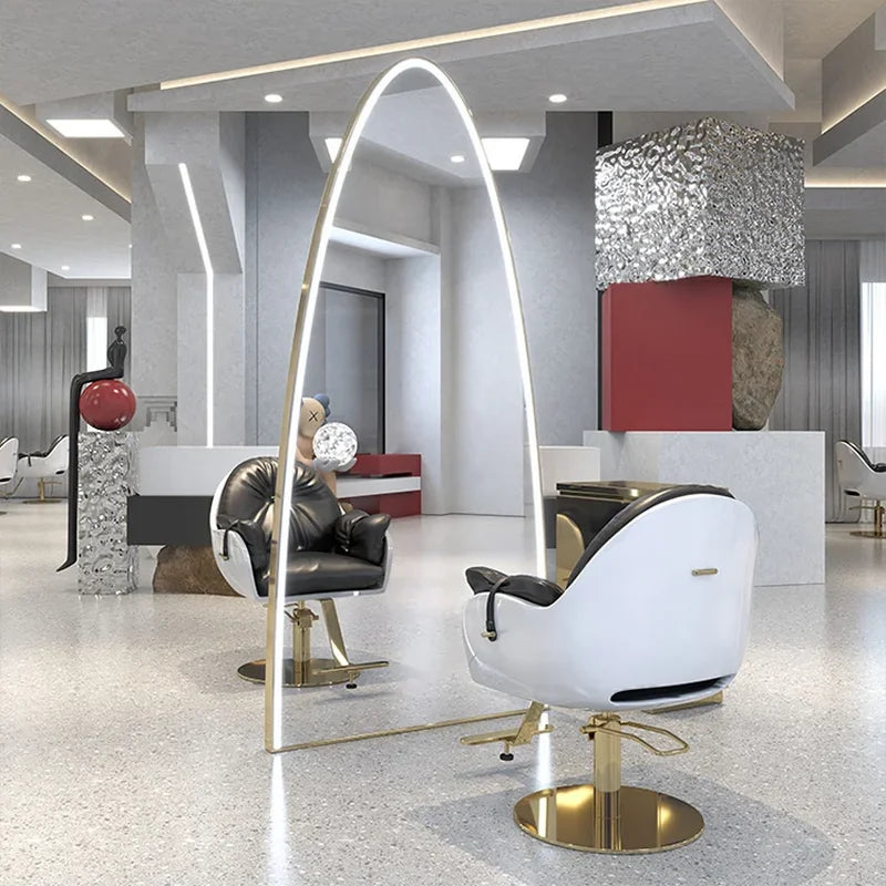 Double Sided LED Arch Hair Beauty Salon Mirror