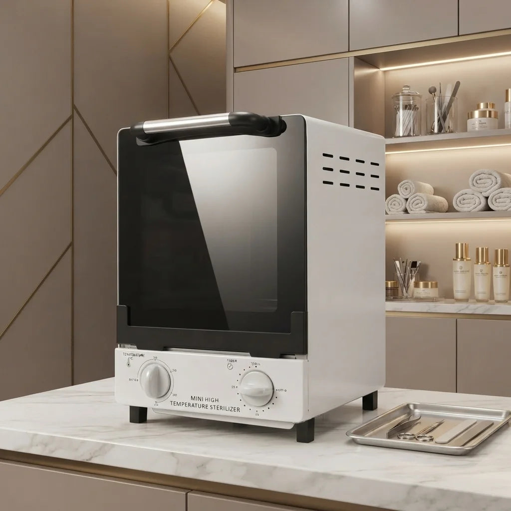 High-Temperature Salon Tool Sterilizer Cabinet