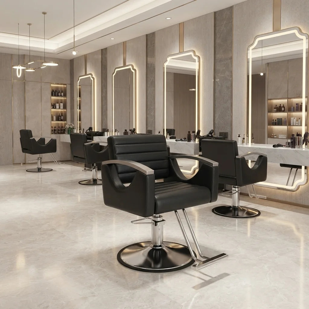 Contemporary Black Styling Chair for Salons