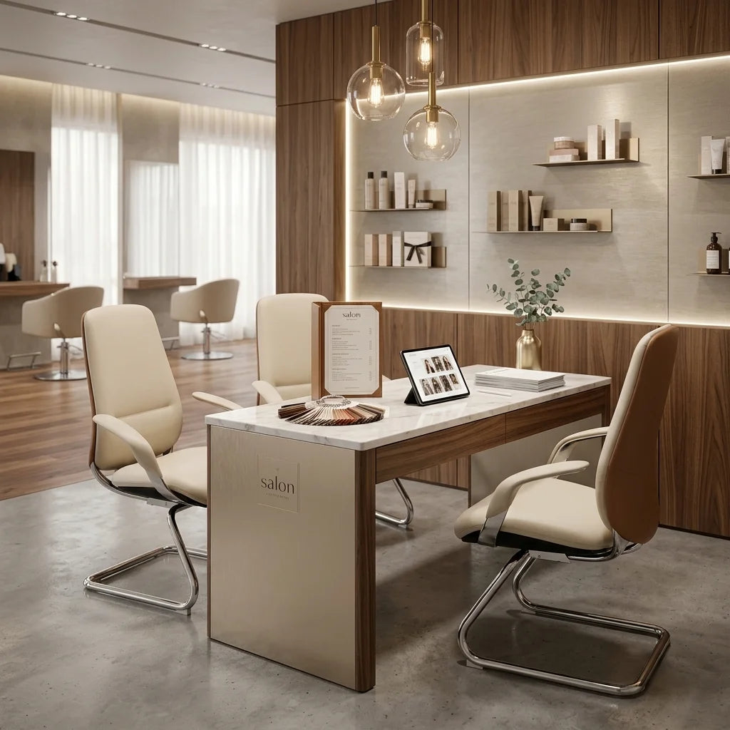 Premium Salon Reception & Waiting Area Chair