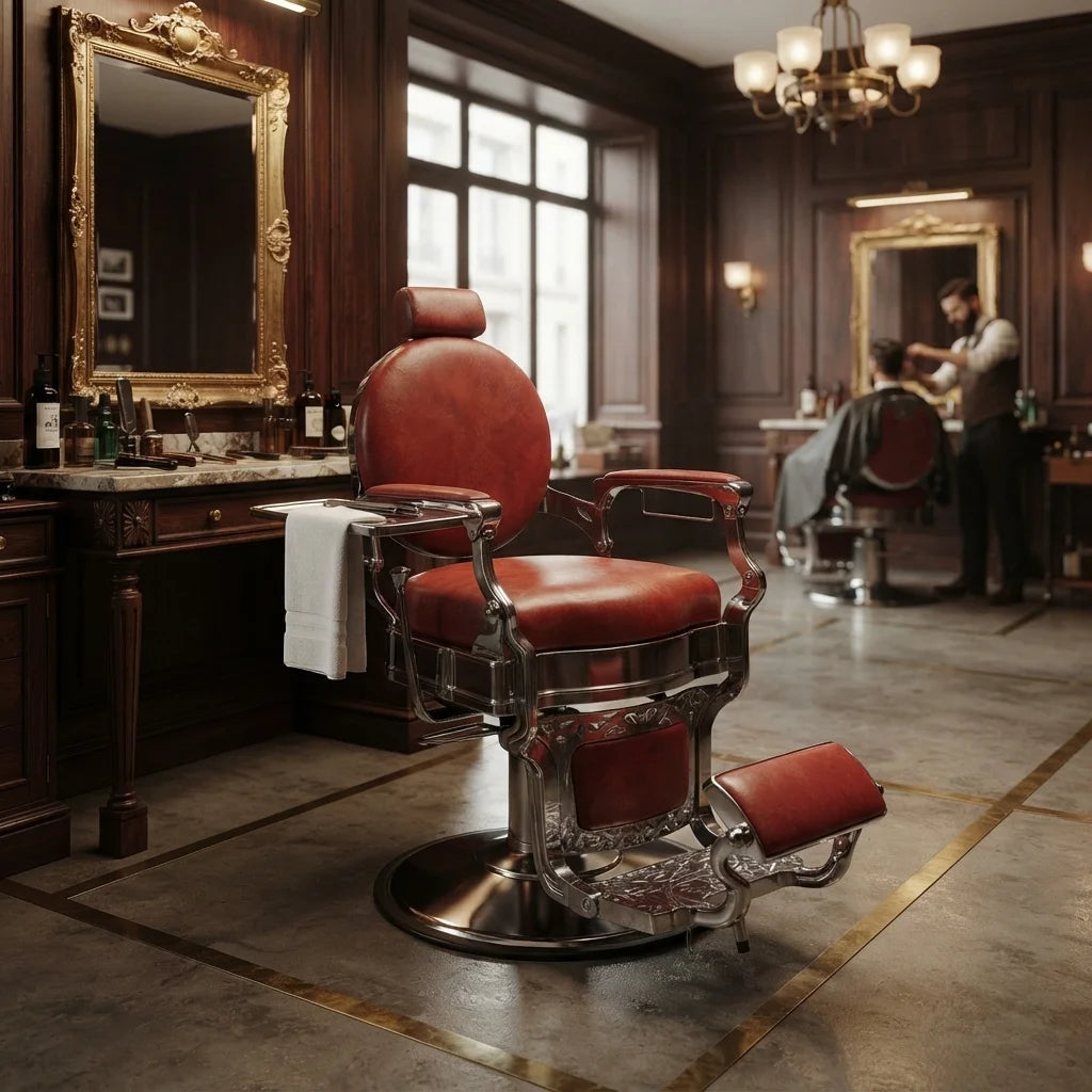 Vintage Luxury Barber Chair