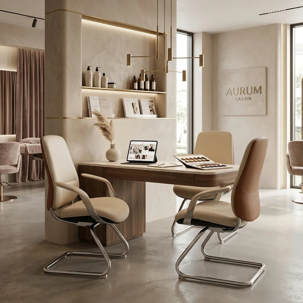 Premium Salon Reception & Waiting Area Chair