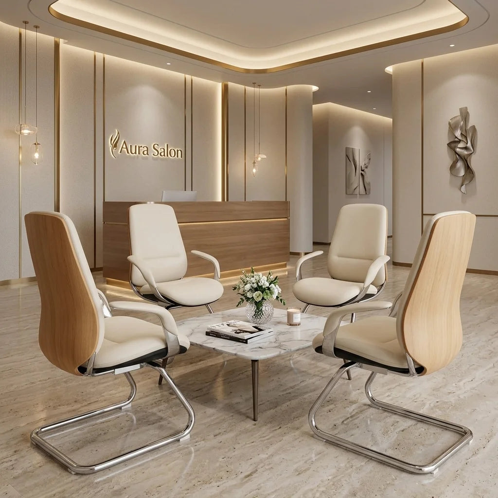 Premium Salon Reception & Waiting Area Chair