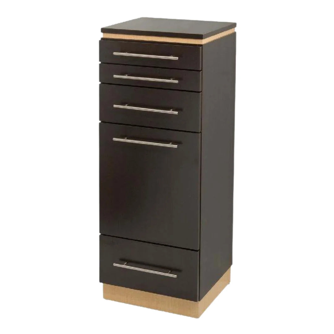Hair Salon Trolley with Multi-Drawer Cabinet