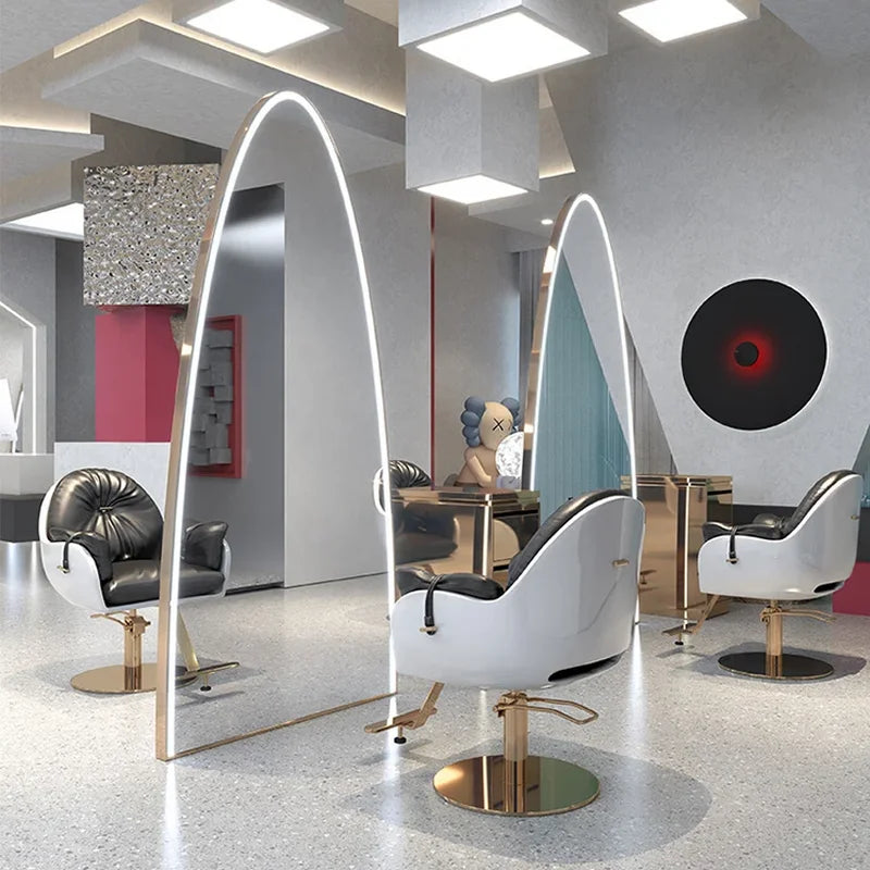 Double Sided LED Arch Hair Beauty Salon Mirror