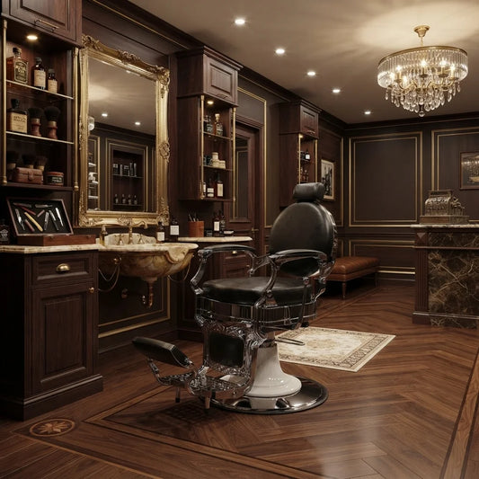 Vintage Luxury Barber Chair