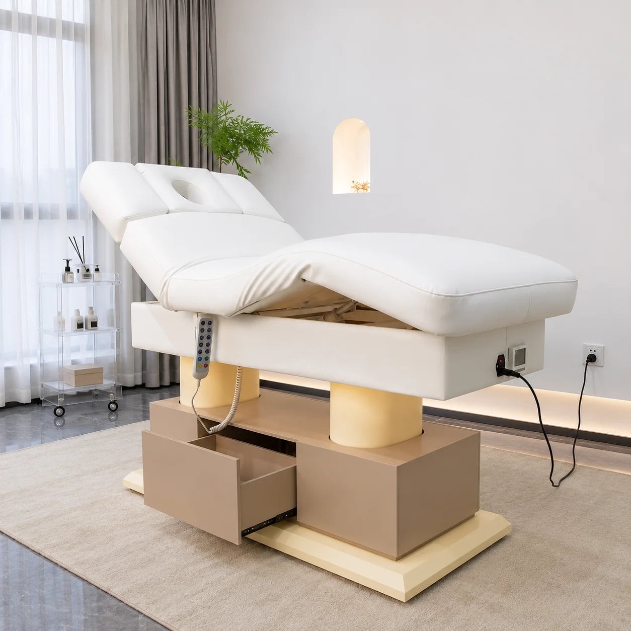 High-End Adjustable Spa Treatment Bed