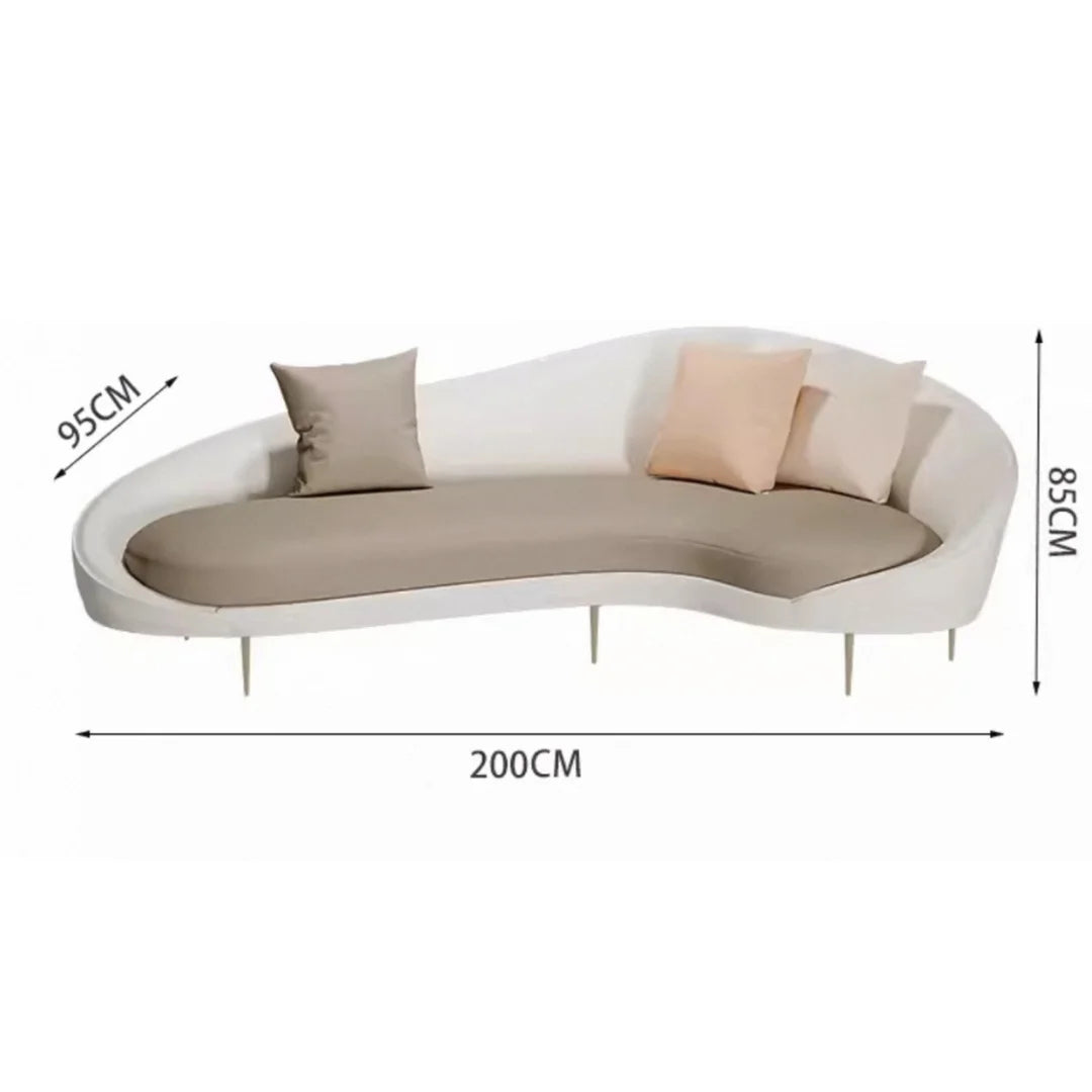 Reception Lounge Seating Set with Sofa and Armchairs