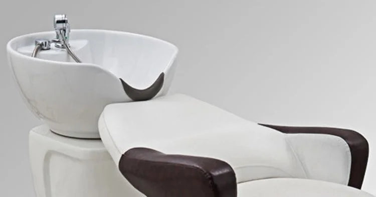 Comfort Backwash Chair with Integrated Basin