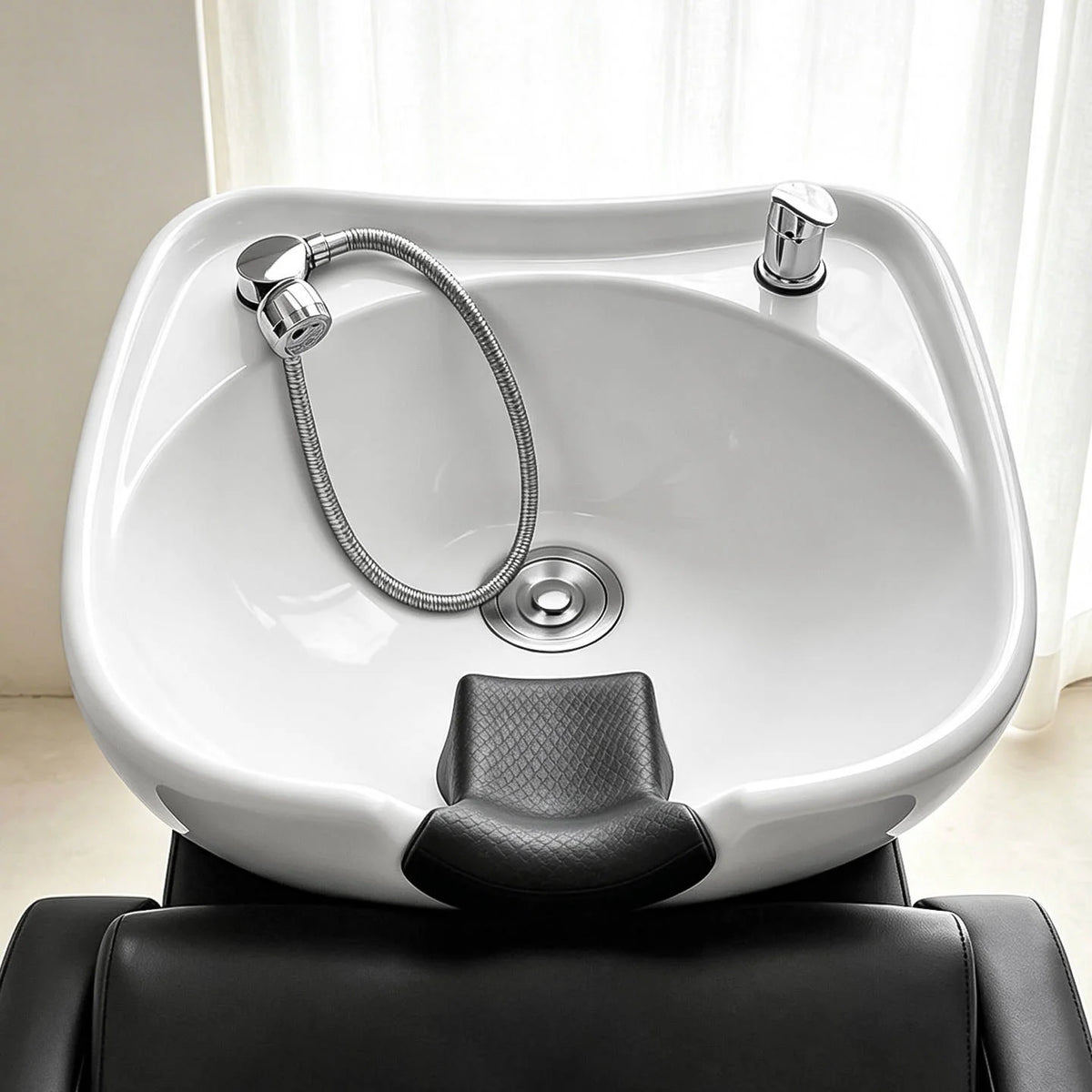 Salon Shampoo Chair with Matching Footstool