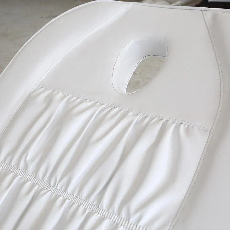 Spa Massage Bed with Natural Wood Base