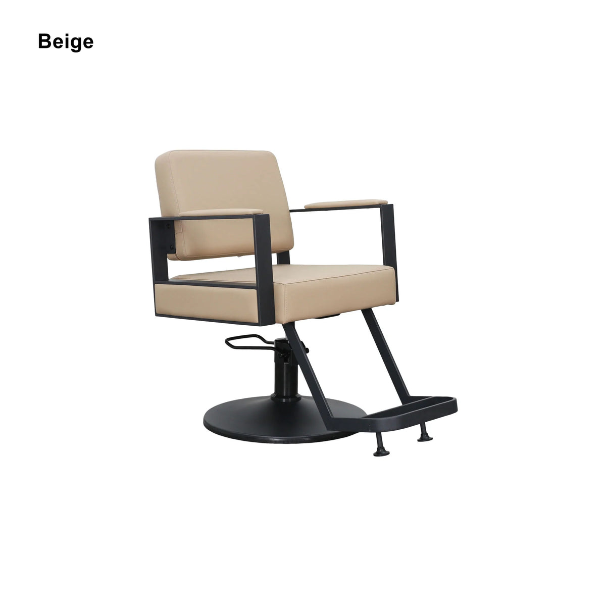Hydraulic Hair Styling Chair with Padded Armrests