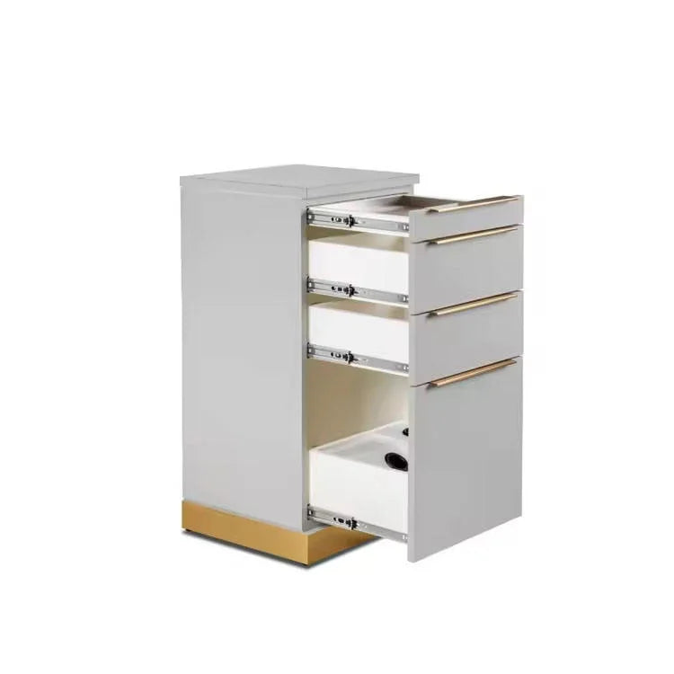 Hairdresser Salon Storage Cabinet with Four Drawers