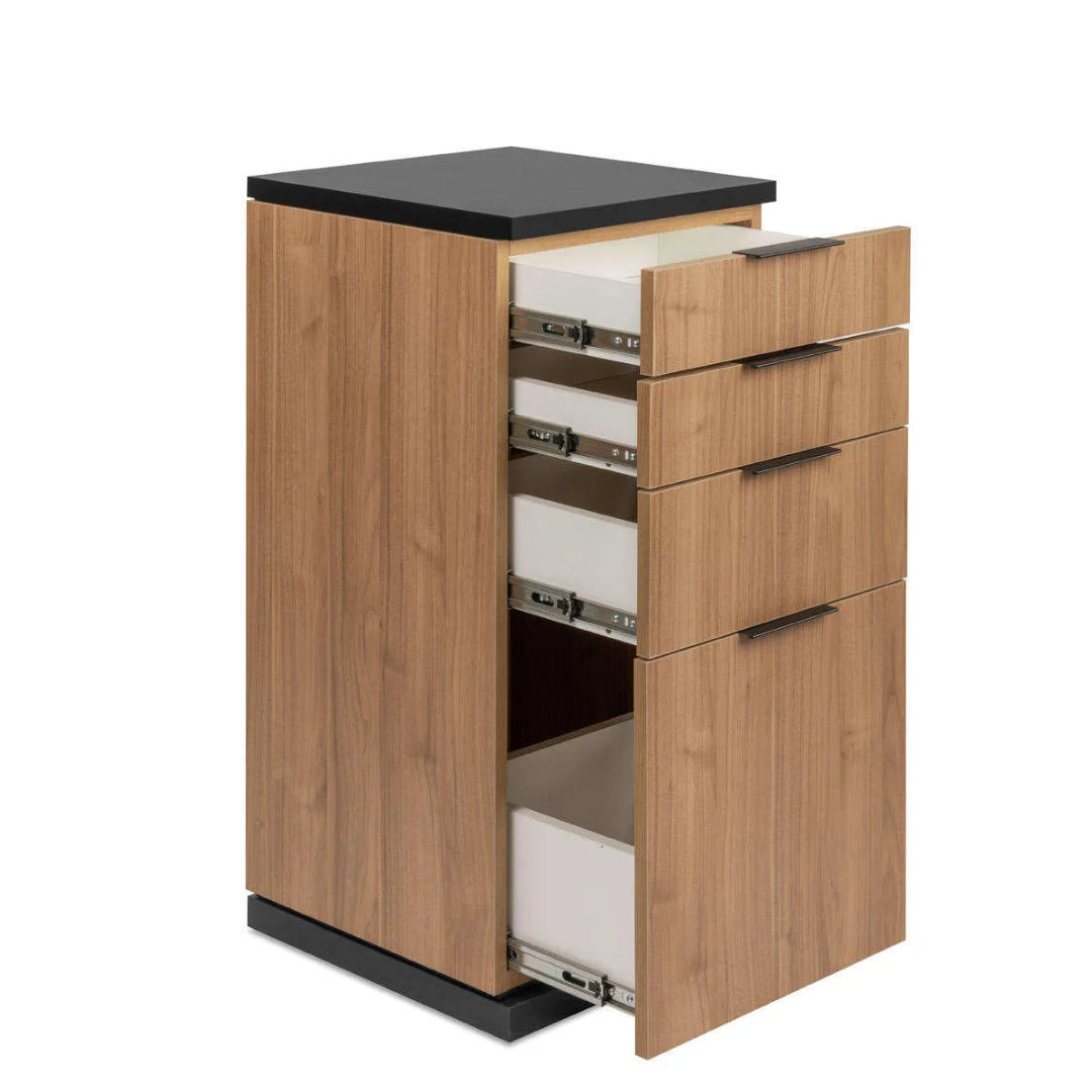 Luxury Wooden Salon Styling Trolley with Drawers