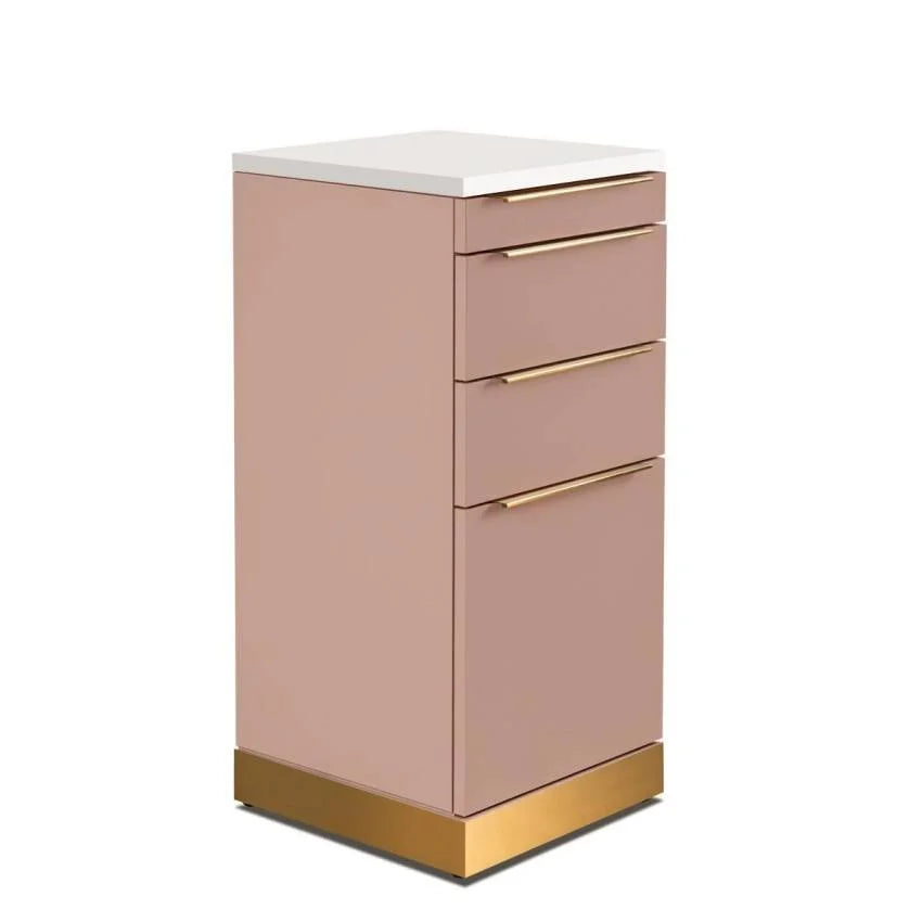 Hairdresser Salon Storage Cabinet with Four Drawers