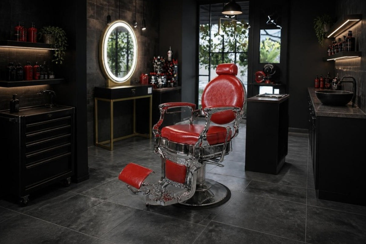 Give Every Client the Classic Barber Throne